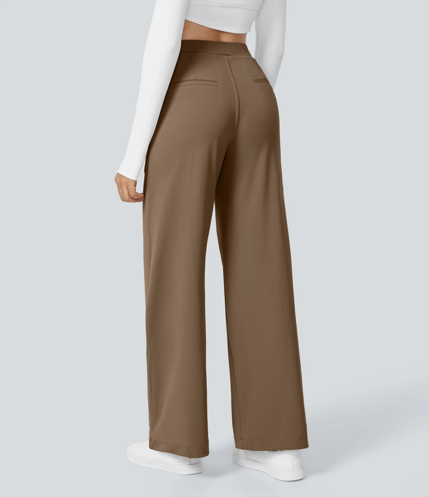 High Waisted Flex Pants